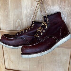 Red Wing Shoes  Brown Leather Men's Boots